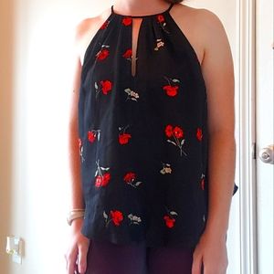 Lush Keyhole Halter Top